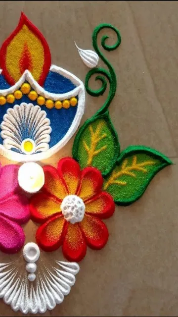 Best Rangoli Design पर अपने घर को सजाने के बेहतरीन आइडियाज