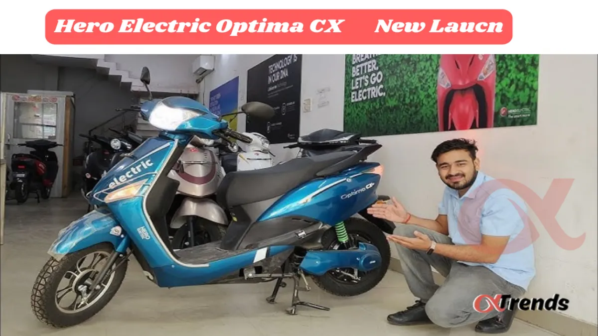 Hero Electric Optima CX Electric Scooty In DownPement Of Rs 9000